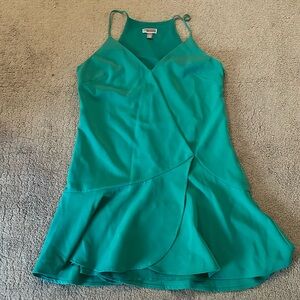 Chelsea 28 green drop waist dress